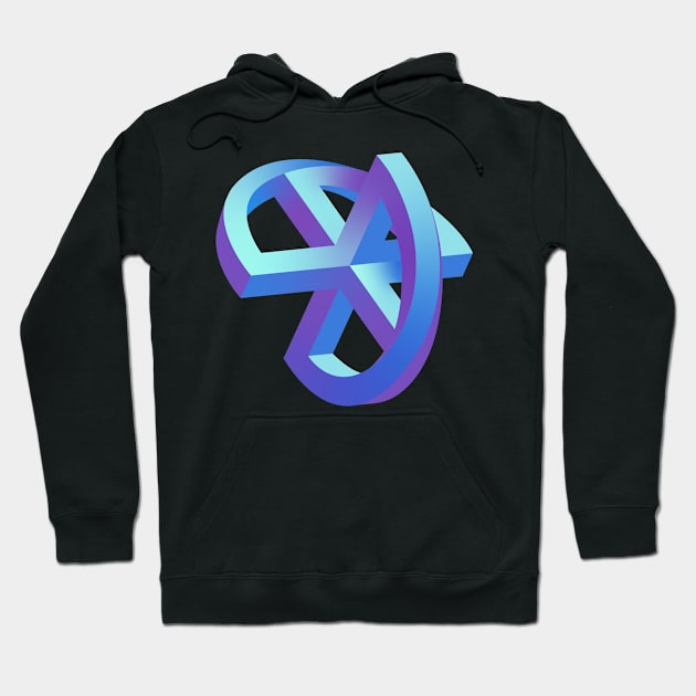 Strange Geometry - Rotation Hoodie by ncprocter